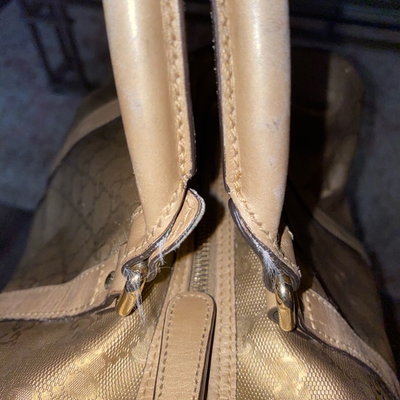 authentic gucci  handbag GOLD LIMITED EDIT… - Picture 10 of 12